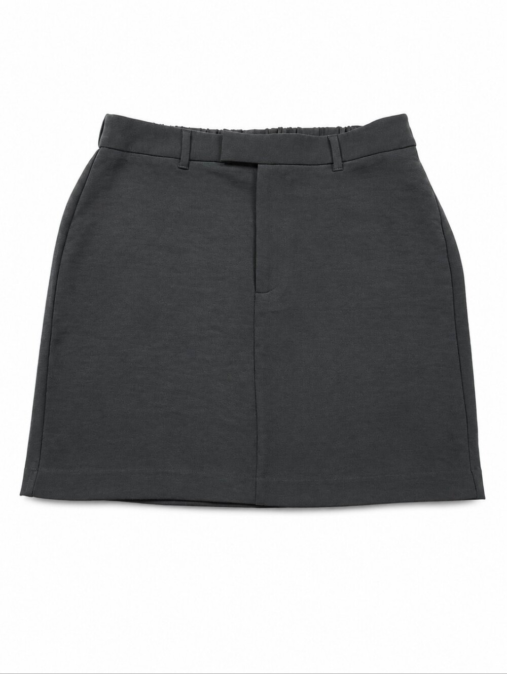 A New Day Black Pull On Mini Skirt Elastic Waist Pockets Women's M
